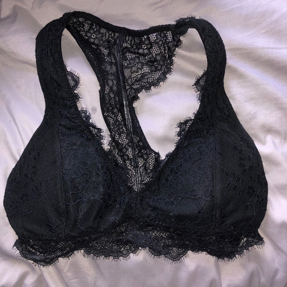 Black Lace Racerback Bralette